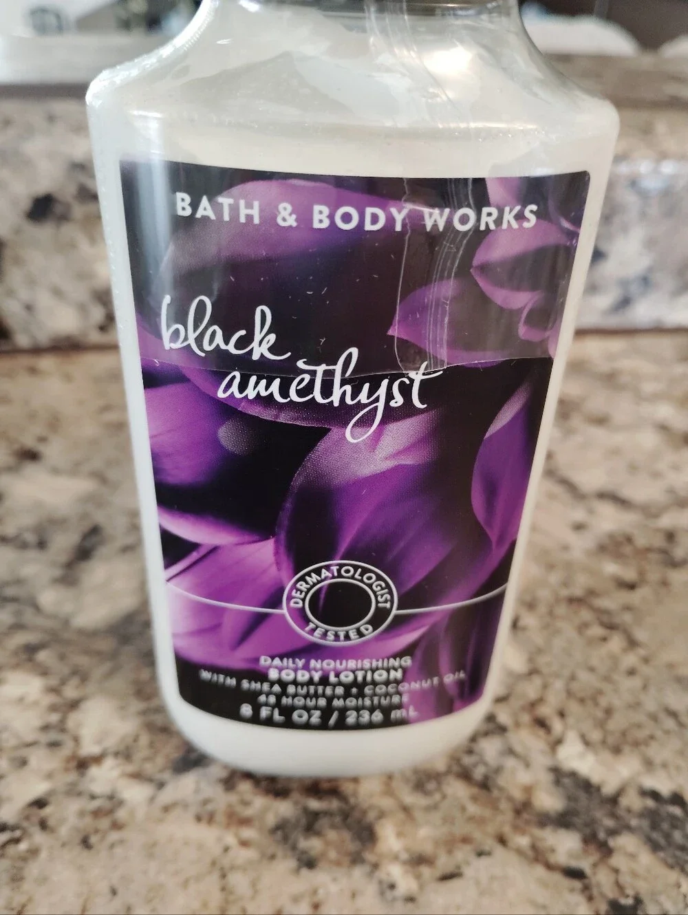 Bath & Body Works Black Amethyst Body Lotion - Purple & Black.New